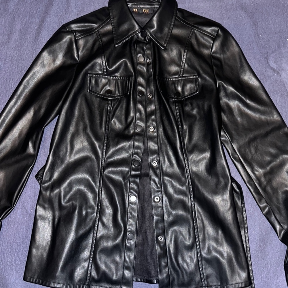Leather jacket